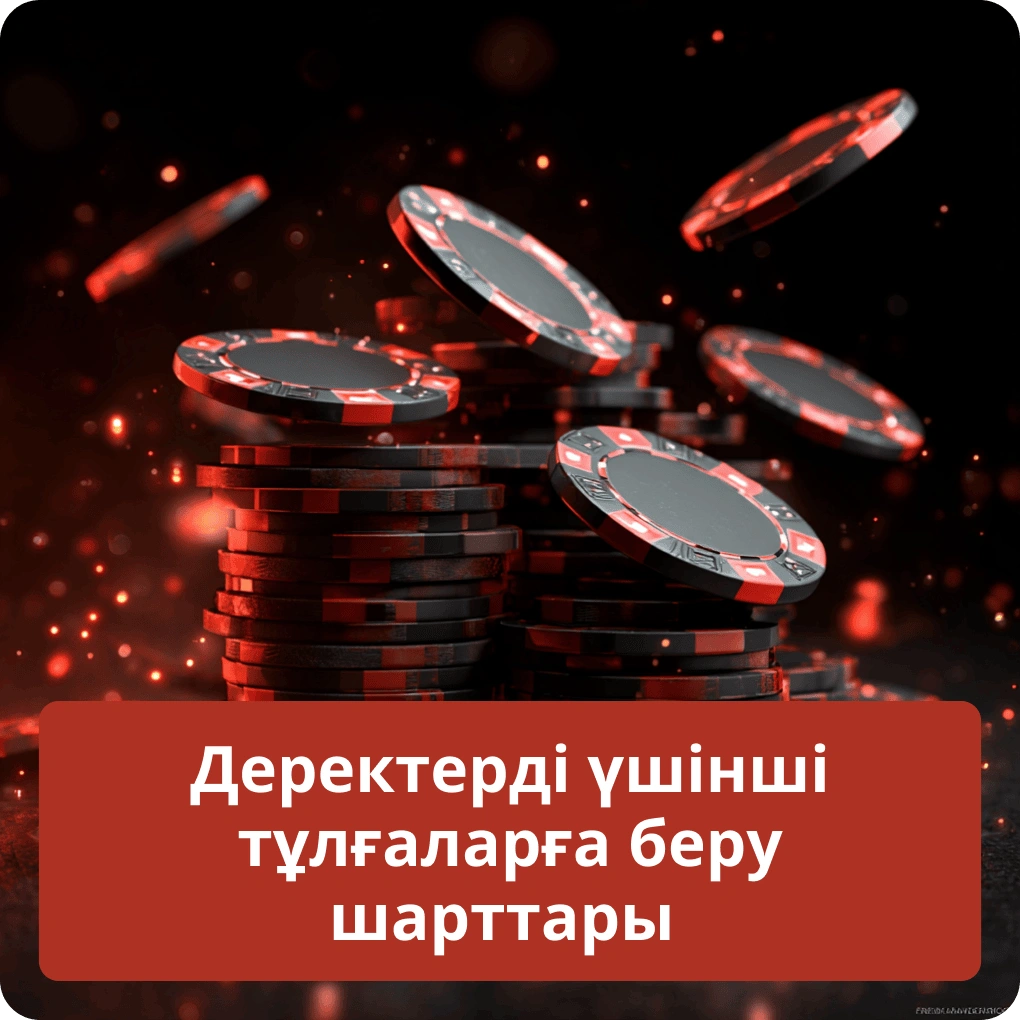 Деректерді үшінші тұлғаларға беру шарттары